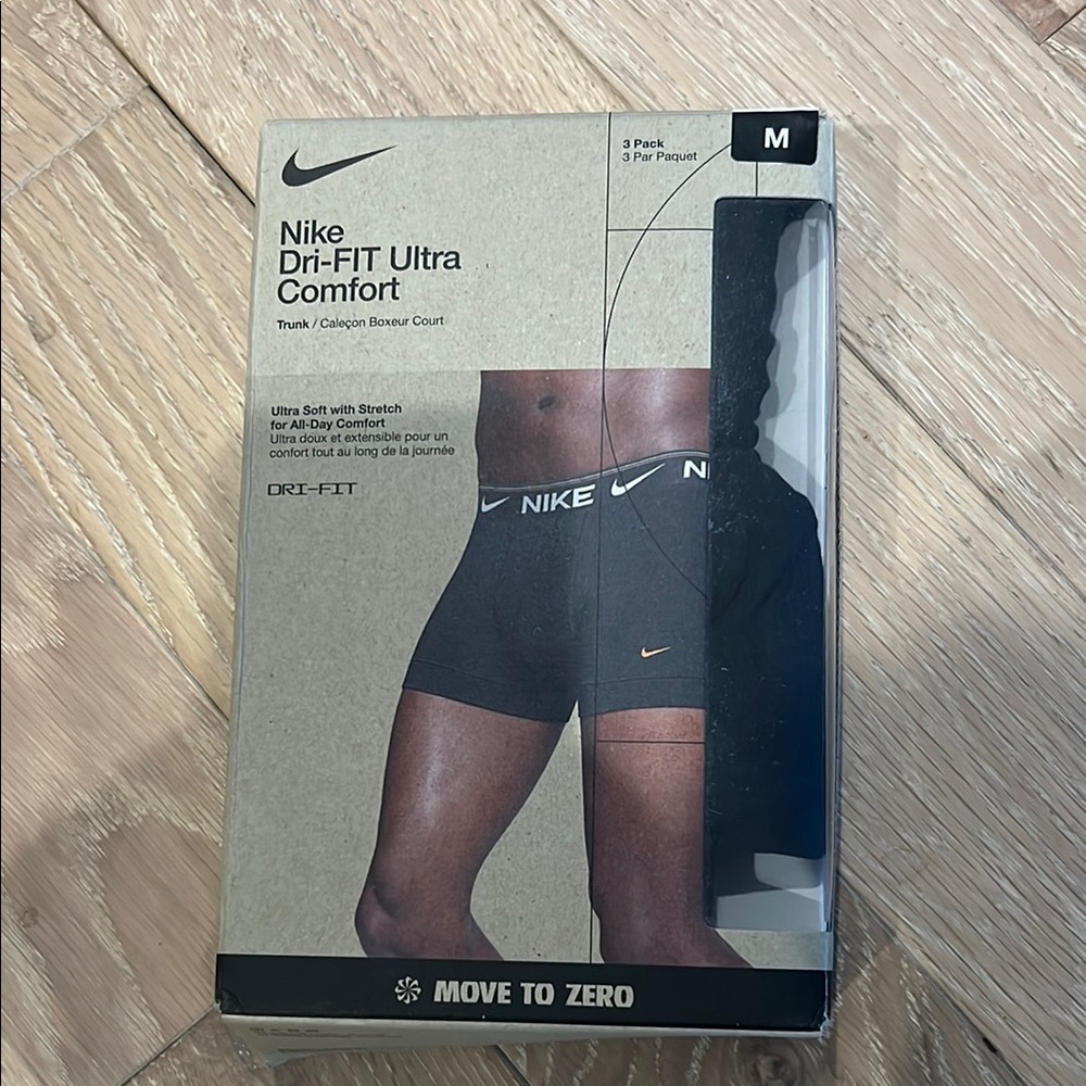 Nike Black Performance Boxer Briefs